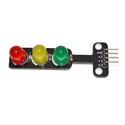Stop Light Led Module LED traffic light module 56mm 3.3-5V compatible with Arduino