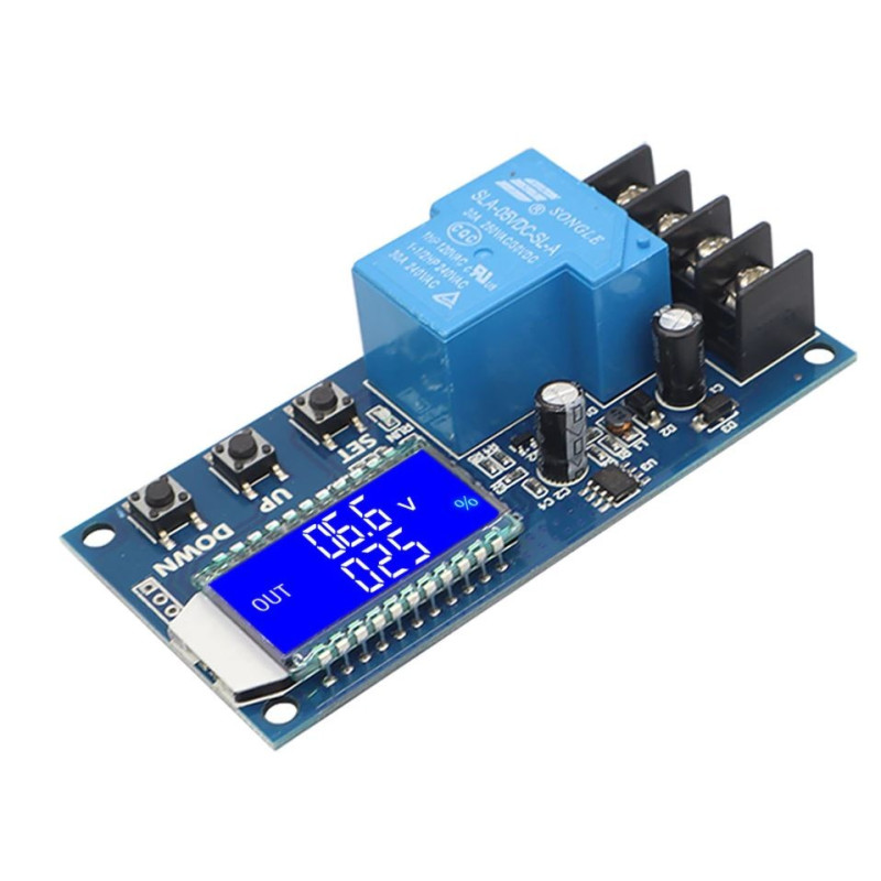 XY-L30A Modulo di Controllo Carica Batteria con Display LCD, Ingresso 6