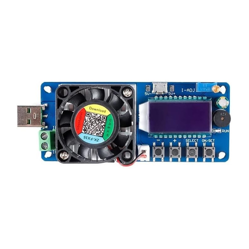 Gearwell Tester di Carico Elettronico, Modulo di Test Capacità Batteria
