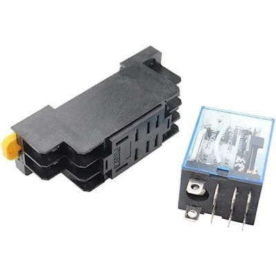 Relè Elettromagnetico HASCO 24VDC 5 Pin 40A 120VAC - Modello HAT901CSDC24-1 (Usato)